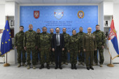 Naši heroji idu na dalek put: Ispraćaj pripadnika Vojske Srbije u misiju Evropske unije (FOTO)