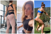 Albanska fitnes instruktorka vežbanjem se pretvorila u zver: Hiljade i hiljade trbušnjaka... (VIDEO)
