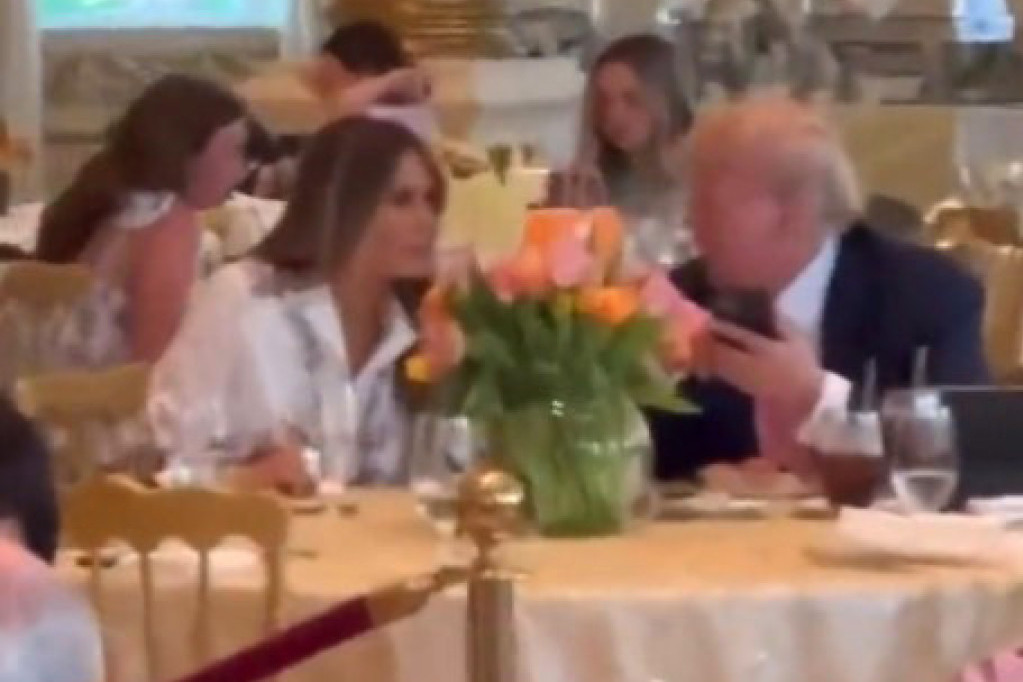 Melanija Tramp izašla iz ilegale: Proslavila Uskrs sa Donaldom u restoranu, a dan ranije se oglasila na mrežama! (VIDEO)