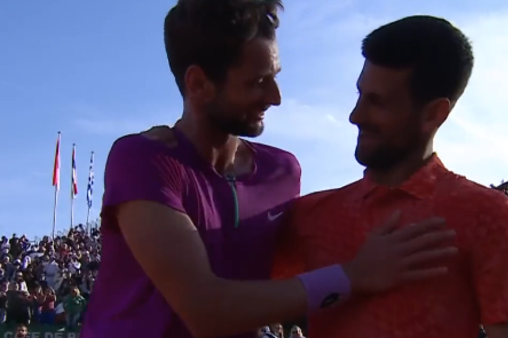 Rus Đokoviću "Ti si najbolji", a onda Novak pred svima "Igrao sam ružno danas" (VIDEO)