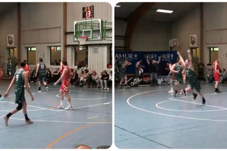 Igrač belgijskog kluba čije će ime oduševiti sve u Srbiji postigao koš kakav se vidi jednom u deset godina (VIDEO)