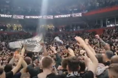 Partizanova nova pobeda za novu erupciju sreće! Grobari su ovako proslavili novi trijumf! (VIDEO)