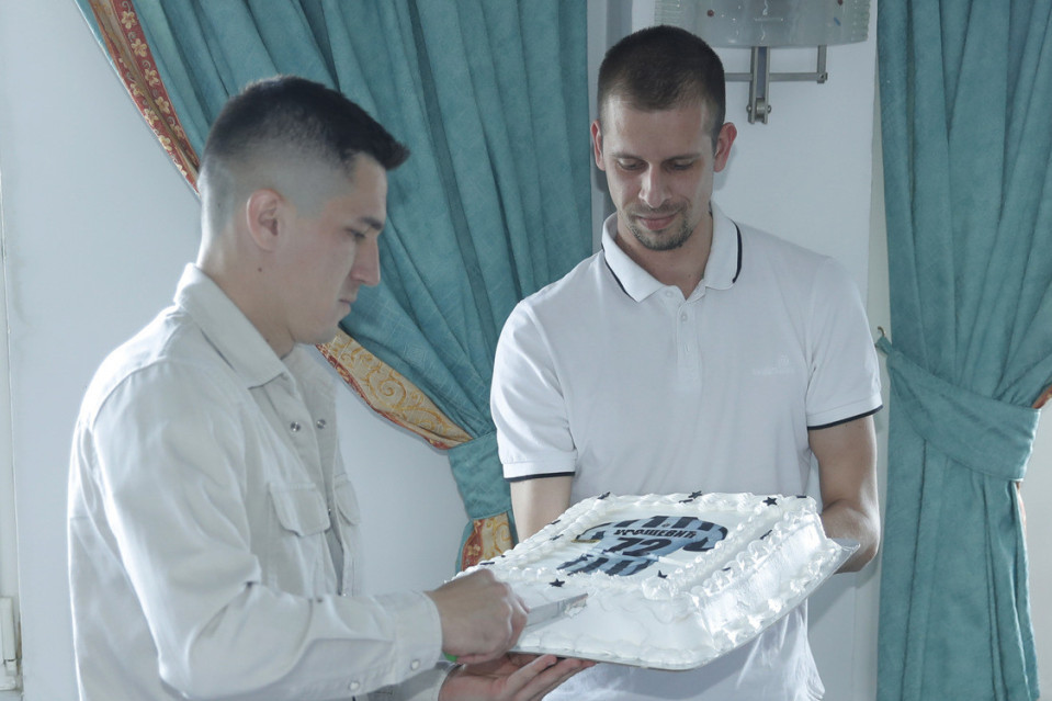 Kapiten Partizana proslavio rođendan, pa poručio - Prerano su nas otpisali, dokažimo svima da su pogrešili (FOTO)