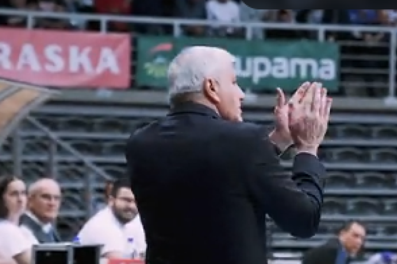 Obradović na mestu uspeha! Trener Partizana uživo gleda Karijeve "orlove" (FOTO)