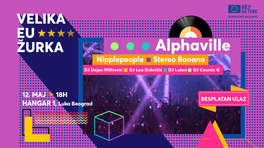 Alphaville prvi put u Srbiji: Velika žurka u Hangaru (FOTO)