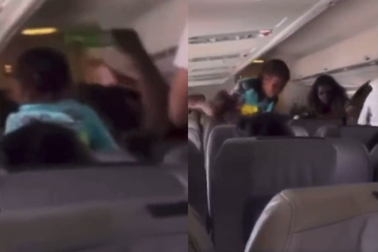 Putnici se potukli u avionu, razbili i prozor tokom leta: Zbog nereda uhapšene četiri osobe! (VIDEO/FOTO)