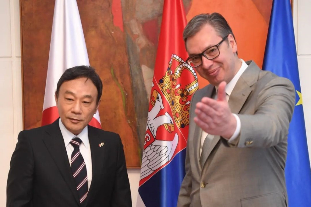 Beskrajna zahvalnost za sve što je uradio za našu zemlju: Vučić ispratio japanskog ambasadora