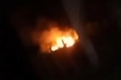 Požar u Bačkoj Palanci: Gori deponija pored groblja (VIDEO)
