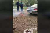 "Ovo ima samo na Balkanu": Pogledajte snimak sa prvomajskog uranka zbog kojeg se ljudi krste (VIDEO)