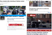 Strani mediji bruje o tragediji u Beogradu: Pucnjava u školi udarna vest širom sveta (FOTO)