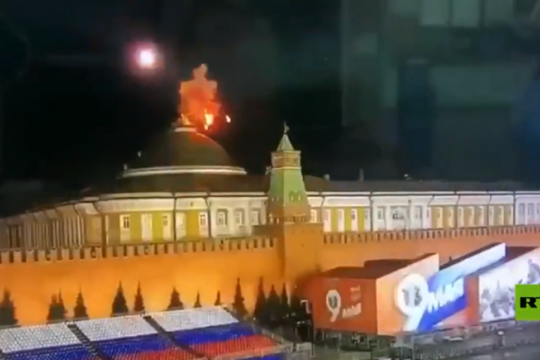 Mrežama kruži snimak napada na Kremlj: Rusija optužila SAD da stoji iza pokušaja atentata na Putina! (VIDEO)