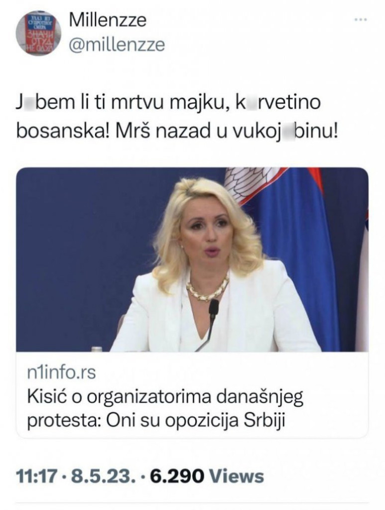 Siniša Mali o pretnjama Dariji Kisić: Jezik nasilja i prostakluka!
