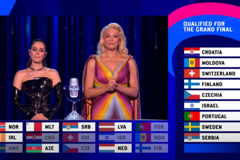 Poznati prvi finalisti Evrovizije 2023: Ovih 10 zemalja su obezbedile svoje mesto