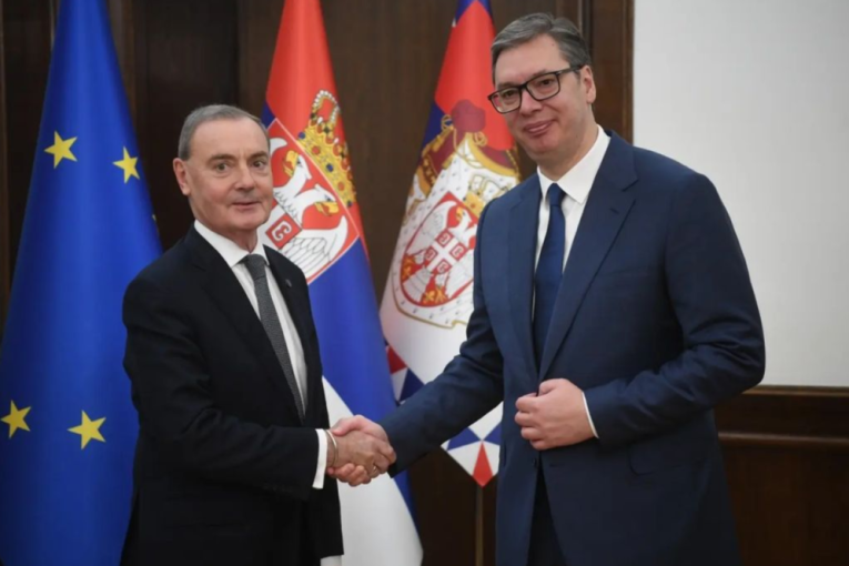 Otvoren razgovor sa specijalnim izaslanikom! Vučić sa O’Salivenom: Ponovio sam da je Srbija posvećena saradnji sa EU (FOTO)