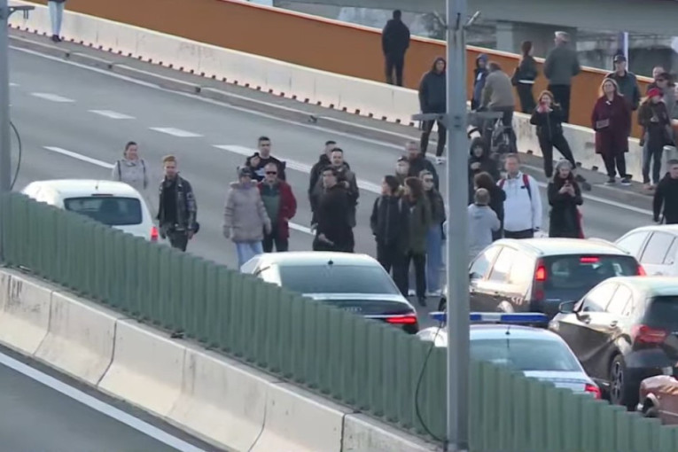 Hrvati učestvovali u blokiranju auto-puta!? Opozicija dobila podršku iz Zagreba za stvaranje haosa u Srbiji (FOTO)