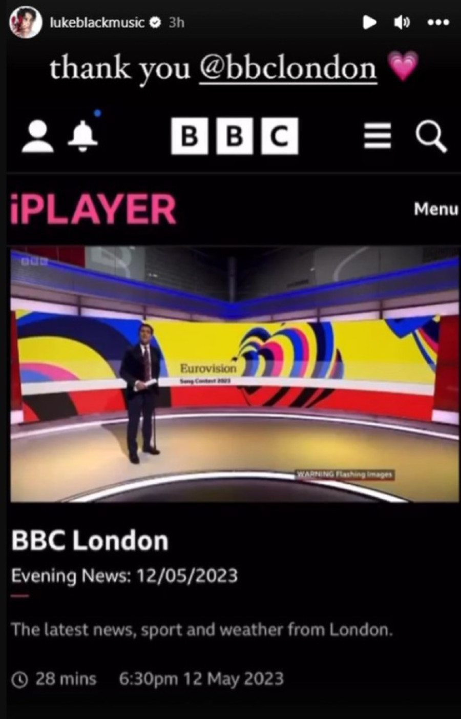 Luk Blek u prilogu BBC-ja