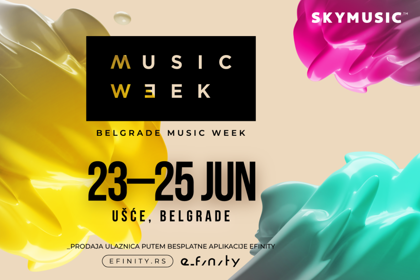 Leto počinje sa dobrom zabavom: Belgrade Music Week donosi superzvezde nove generacije