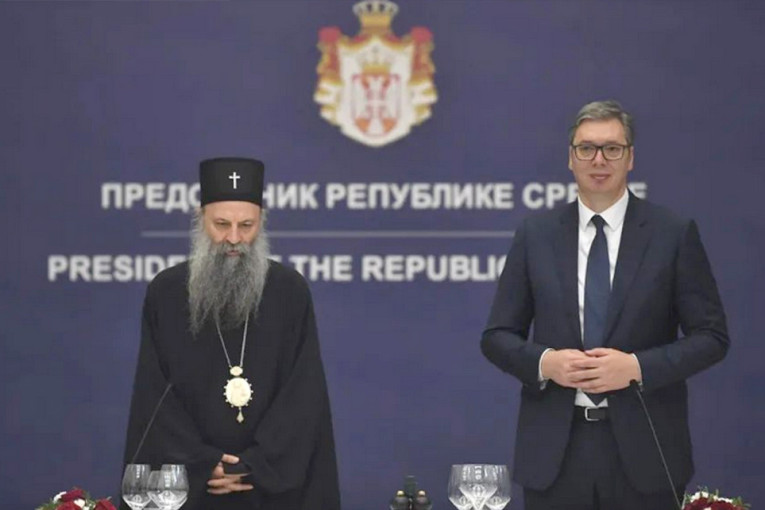 Vučić ugostio patrijarha: Jedinstvo naroda je stub očuvanja države