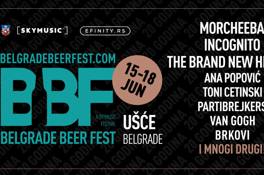 Belgrade Beer Fest: Morcheebi se pridružuju i The Brand New Heavies, Incognito, Partibrejkers, Toni Cetinski, Brkovi...