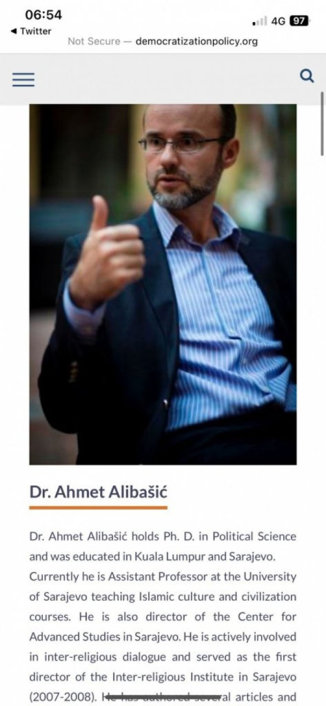 Ko stoji iza napada u Senatu na Srbiju i Vučića: Arminka Helić - tvorac rezolucije o genocidnim Srbima! (FOTO)