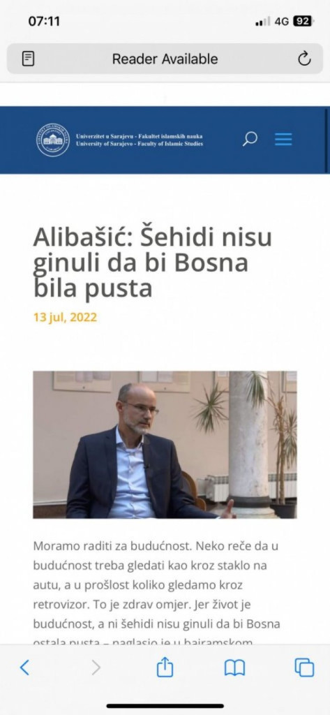 Ko stoji iza napada u Senatu na Srbiju i Vučića: Arminka Helić - tvorac rezolucije o genocidnim Srbima! (FOTO)