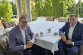 Vučić se sastao sa Dodikom: Ne znam zašto smo se za čaj odlučili, ali je sigurno da nismo Englezi