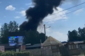 Požar zahvatio Lastinu garažu u Smederevskoj Palanci: Crni dim se nadvio nad gradom! (VIDEO)