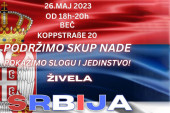 "Podržimo skup nade, pokažimo slogu i jedinstvo!" Srbi u Beču najavili veliko okupljanje za 26. maj!
