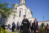 Mošti Svetog Nikolaja stigle u Vaznesenjsku crkvu u Beogradu