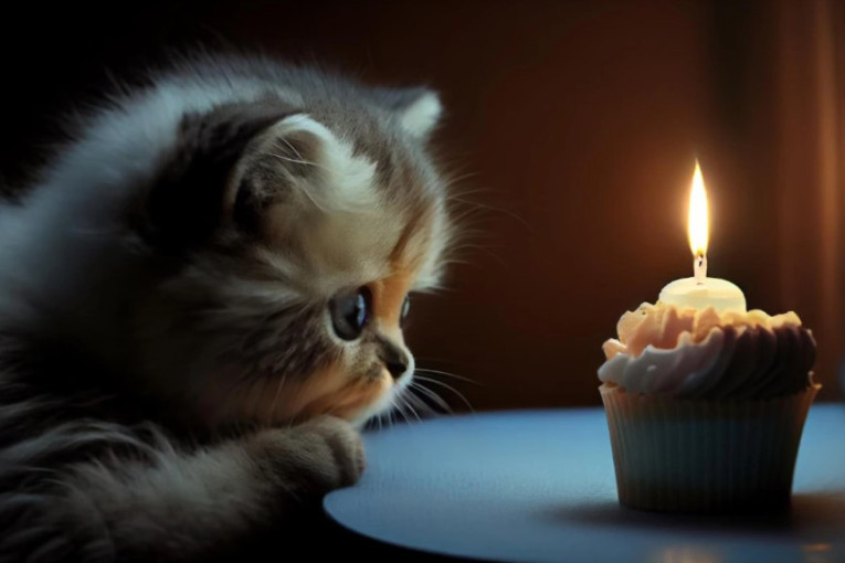 Snimak koji je nasmejao milione: Vlasnici organizovali rođendan "namrgođenoj" mački (VIDEO)
