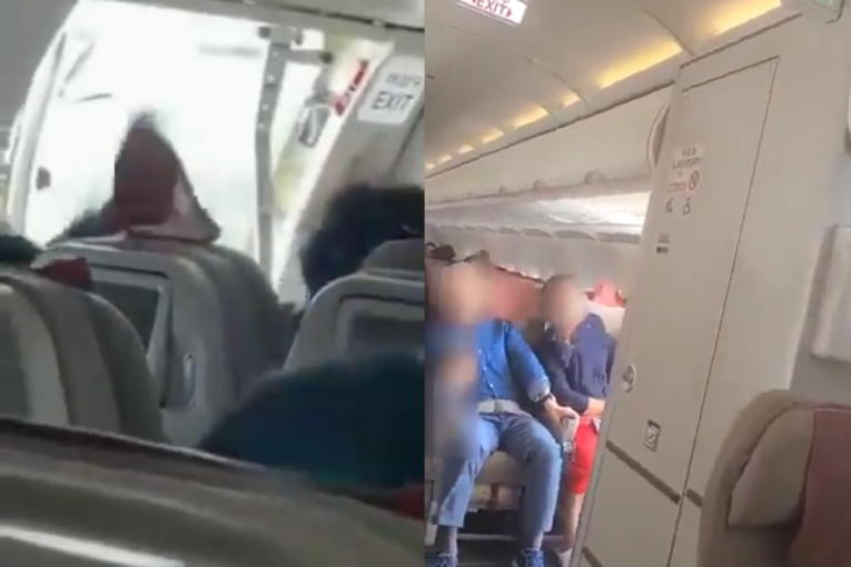 Muškarac otkrio zašto je otvorio vrata aviona: Počeo da se guši, hteo što pre da siđe (VIDEO)