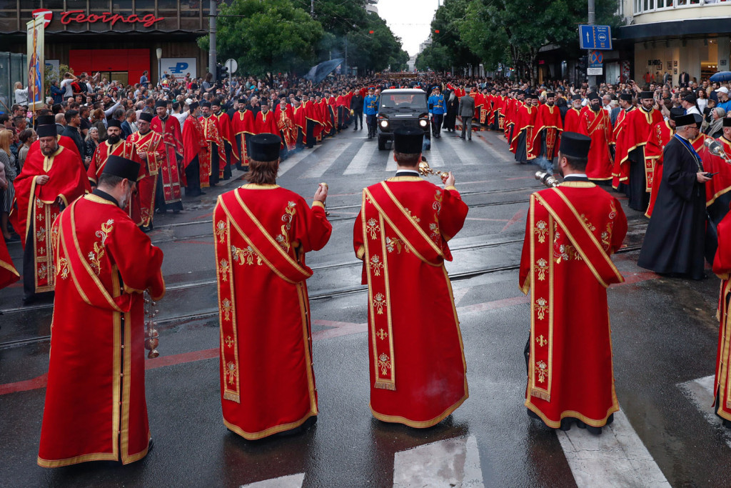Duhovna svetkovina u prestonici: Ruka Svetog Save dolazi u Beograd za Spasovdan iz manastira Mileševa