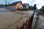 Snažno nevreme na istoku Hrvatske: Apokaliptične scene iz Belog Manastira, voda preplavila ulice