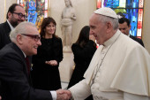 Martin Skorseze prilikom susreta sa papom Franjom najavio snimanje jednog posebnog filma (FOTO)