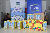 Kompanija Imlek tradicionalno donacijama obeležila Svetski dan mleka: 10 tona mleka za ustanove za decu bez roditeljskog staranja