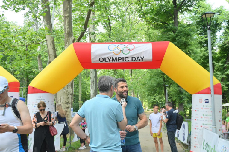 Gradonačelnik Šapić na manifestaciji „Olimpijski dan”