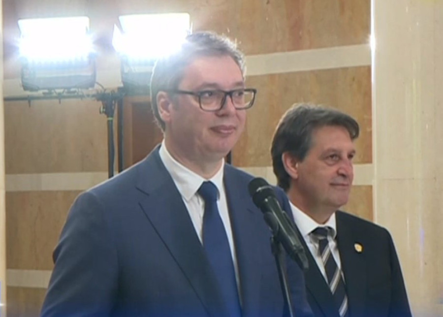 Vučić na svečanosti povodom Dana policije i MUP-a: Veoma sam ponosan na posao koji obavlja srpska policija
