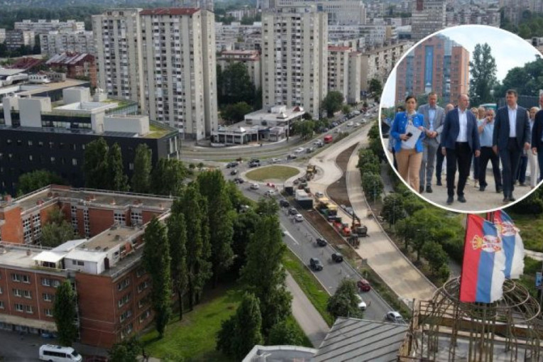 Radovi na "turbo" kružnom toku u Novom Sadu biće gotovi dva meseca pre roka: Đurić najavio asfaltiranje Bulevara oslobođenja (FOTO)