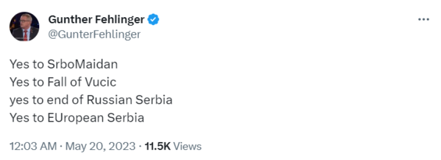 Albanski lobista pozdravio nasilje opozicije: Kaže da je počeo "srpski Majdan" (FOTO)