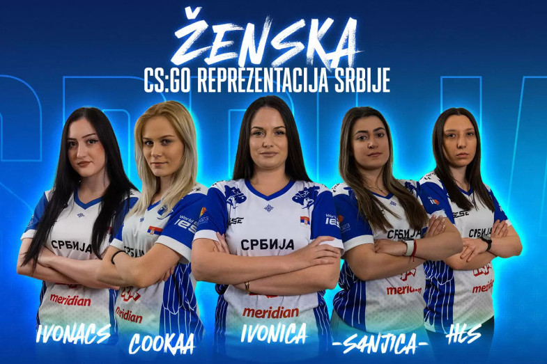Ženska CS:GO reprezentacija je spremna za evropske IeSF kvalifikacije: Evo sa kojim ekipama ćemo se takmičiti