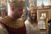 Neobično venčanje u Kruševcu: Suzana i Nikola se zarekli na večnu ljubav u Lazarici, slavilo se uz srednjevekovne običaje (VIDEO)
