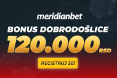 NE ŠALIMO SE! Registruj se i osvoji do 120.000 RSD BONUSA DOBRODOŠLICE