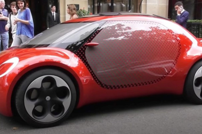 Da li će biti u proizvodnji? U Parizu snimljena nova VW buba iz crtanog filma (VIDEO)