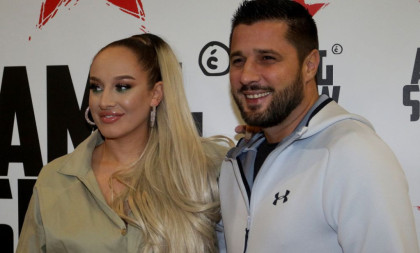 Miljkovići krenuli za Srbiju! Luna Đogani oglasila se s aerodroma (FOTO)