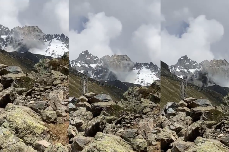 Alarmantno stanje na Alpima: U Austriji se odronilo 100.000 kubnih metara kamena! (VIDEO)