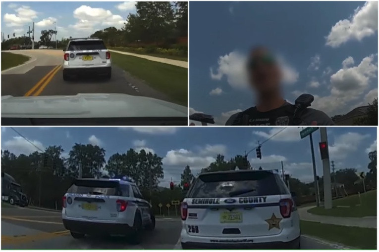 Policajac uhapšen jer je prebrzo vozio: Hteo da se izvuče, ali nije uspeo (VIDEO)