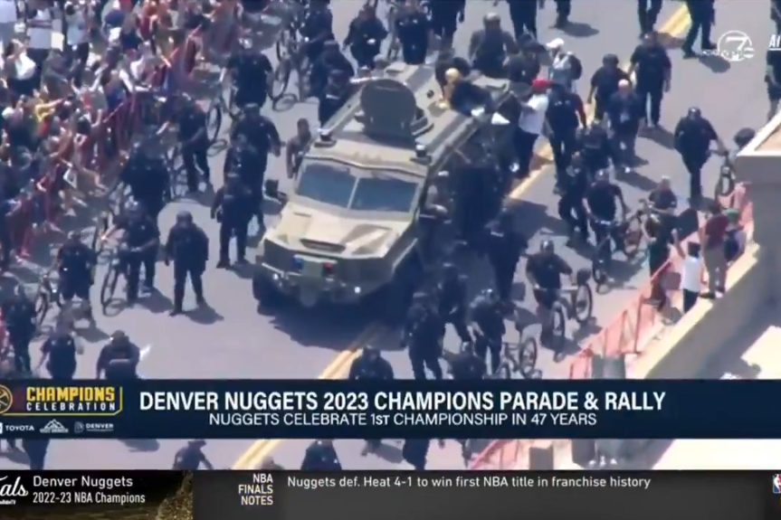 Šokantne scene iz Denvera - Specijalci evakuisali Jokića naoružani do zuba! (VIDEO)