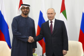 Šeik bin Zajed posetio Putina: Uputio se u Sankt Petersburg odmah nakon posete Beogradu