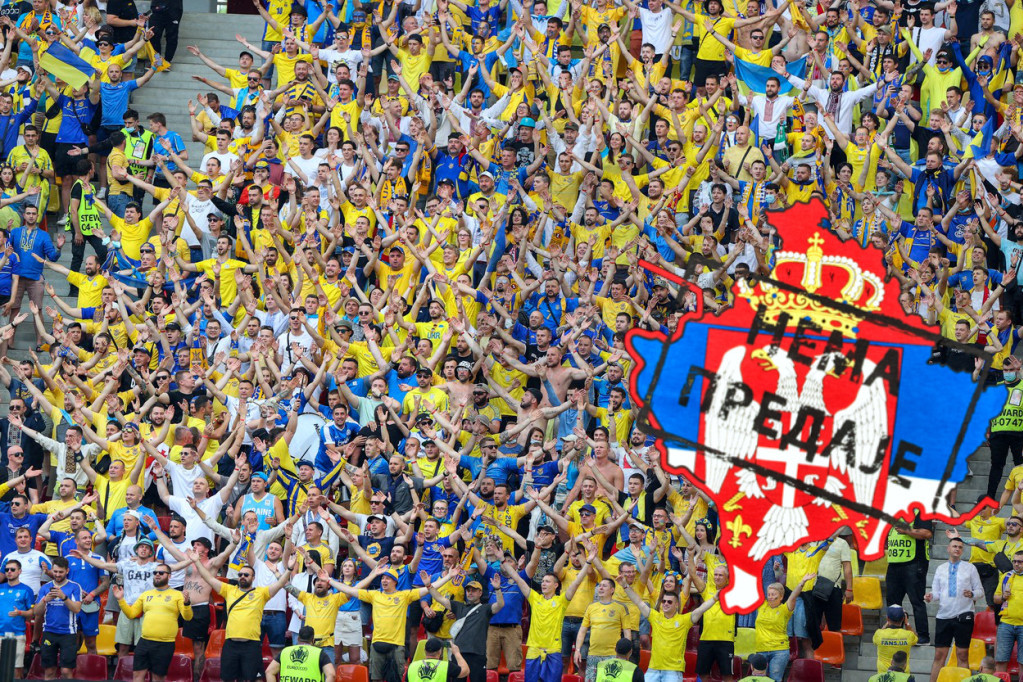 Sramota: UEFA žestoko kaznila Rumune zbog transparenta "Kosovo je Srbija"!
