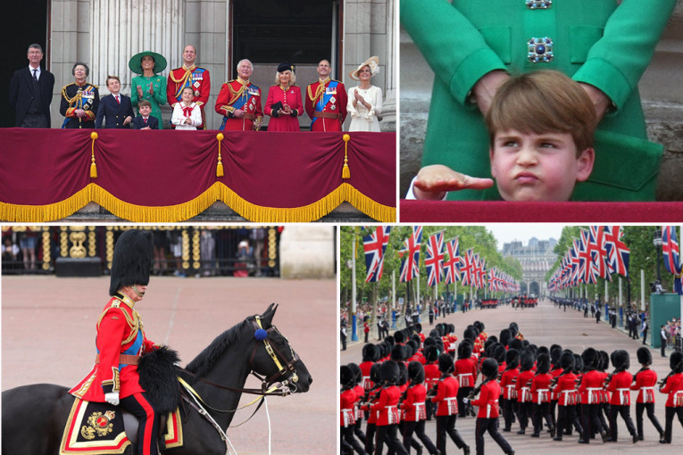 Kralj Čarls III pompezno proslavio rođendan: Projahao konjem kroz London, vojska mu spremila iznenađenje, a princ Luj je ponovo ukrao šou